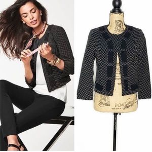 🌼NWOT Cabi Polka Dot Blaze Jacket Size 4